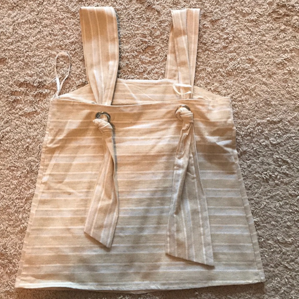 Linen Tank Top - Picture 2 of 3